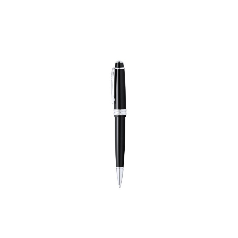 Stylo d'entreprise raffiné Bailey Light Couleurs : noir impression haute définition