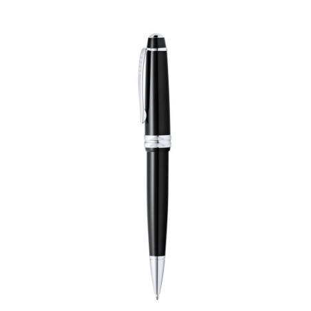 Stylo d'entreprise raffiné Bailey Light Couleurs : noir impression haute définition