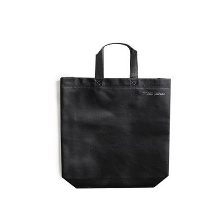 Sac Éco-responsable et Pratique en Stratifié Recyclé Personnalisé - Tribus Couleurs : noir Matières : polypropylène (PP) recyclé