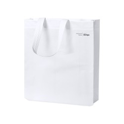 Sac Éco-responsable et Pratique de Shopping Personnalisé Liyen Couleurs : blanc Matières : polypropylène (PP) recyclé goodies pe