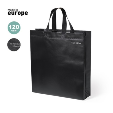Sac Éco-responsable et Pratique de Shopping Personnalisé Liyen Couleurs : noir Matières : polypropylène (PP) recyclé cadeau entr