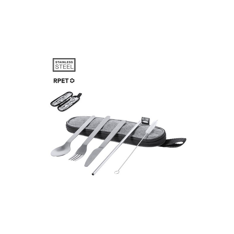 Set de Couverts Durables Personnalisables Tailung Matières : acier inoxydable