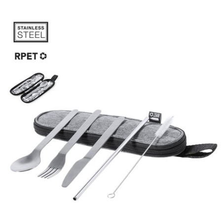 Set de Couverts Durables Personnalisables Tailung Matières : acier inoxydable