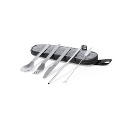Set de Couverts Durables Personnalisables Tailung Matières : acier inoxydable cadeau entreprise pas cher