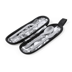 Set de Couverts Durables Personnalisables Tailung Matières : acier inoxydable impression haute définition