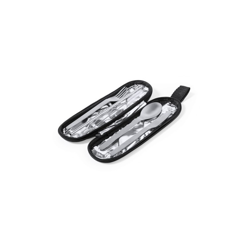 Set de Couverts Durables Personnalisables Tailung Matières : acier inoxydable impression haute définition