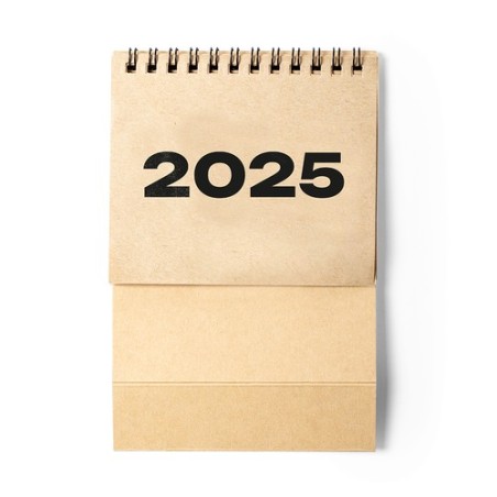 Calendrier  personnalisé de bureau - Lasow pratique et pas cher Matières : carton recyclé Couleurs : naturel