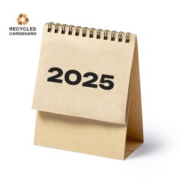 Calendrier  personnalisé de bureau - Lasow pratique et pas cher Matières : carton recyclé Couleurs : naturel 2