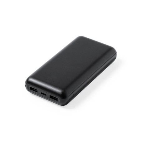 Power Bank Éco-responsable 20000 mAh Double USB Personnalisé - Kiubert Couleurs : blanc cadeau collaborateur premium