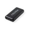Power Bank Éco-responsable 20000 mAh Double USB Personnalisé - Kiubert Couleurs : noir impression haute définition