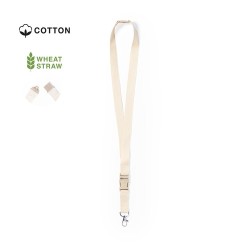 Lanyard Troix en Coton Naturel - Écologique et Pratique 2