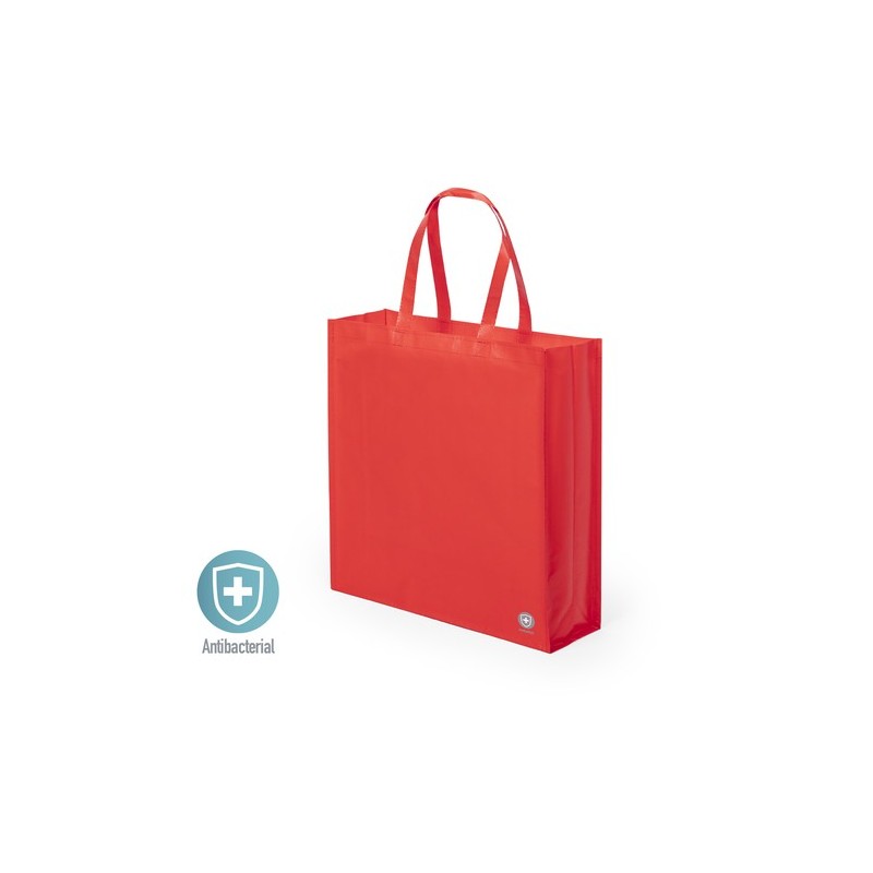 Sac Antibactérien Personnalisé Kiarax Matières : polypropylène (PP) Couleurs : rouge objet promotionnel éco-responsable