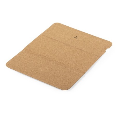 Tapis Souris Chargeur Éco-responsable Personnalisé pas cher - Relium Matières : liège cadeau entreprise pas cher