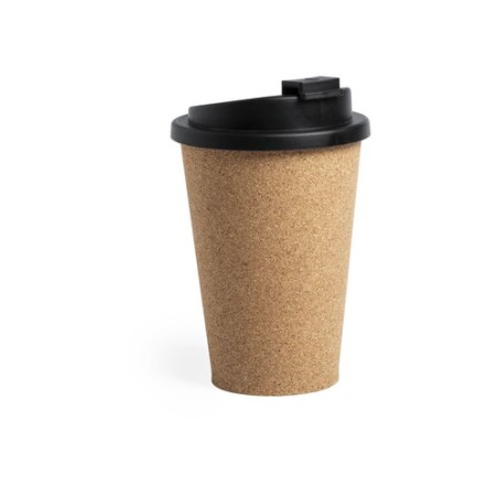 Verre Thermique Pratique Cadeau d'Entreprise Plibun Matières : liège personnalisable avec votre logo