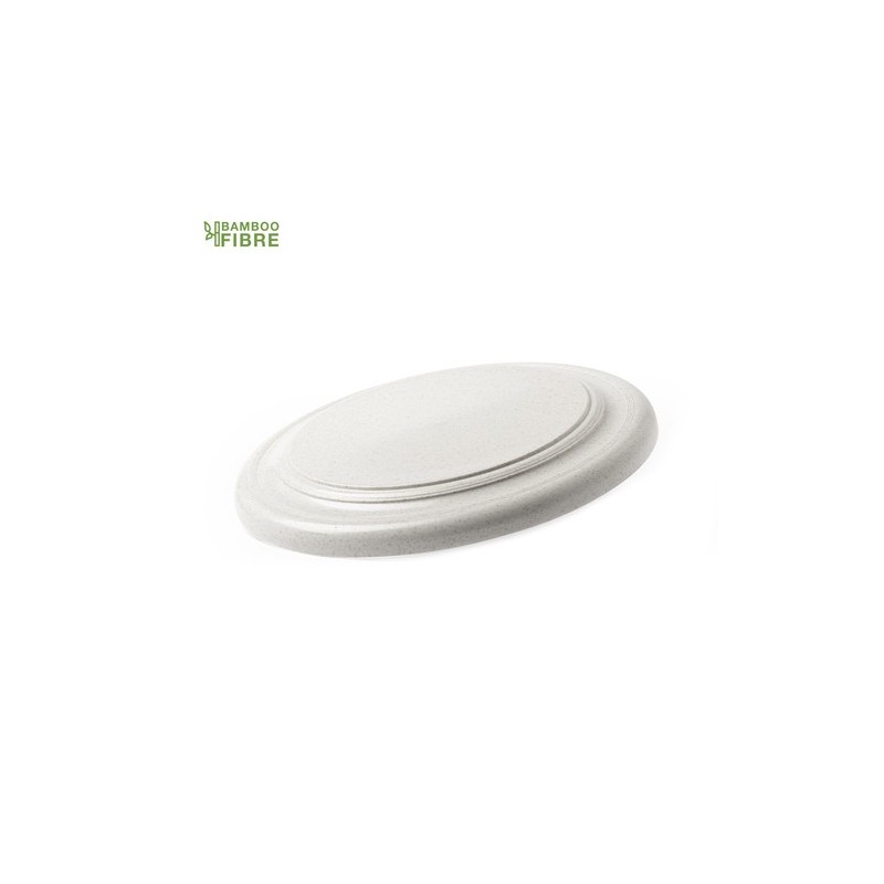 Frisbee Personnalisé Éco-responsable Ditul Matières : fibre de bambou Couleurs : naturel personnalisable avec votre logo
