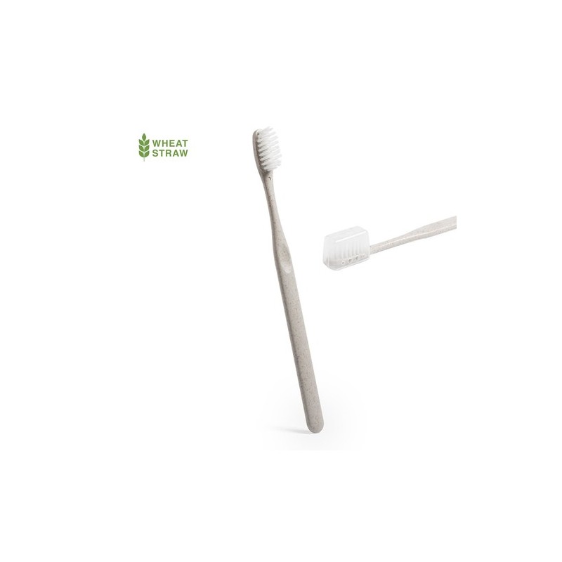 Brosse à dents  personnalisée pratique pas cher - Cleidol Matières : polypropylène (PP) Couleurs : naturel personnalisable avec 
