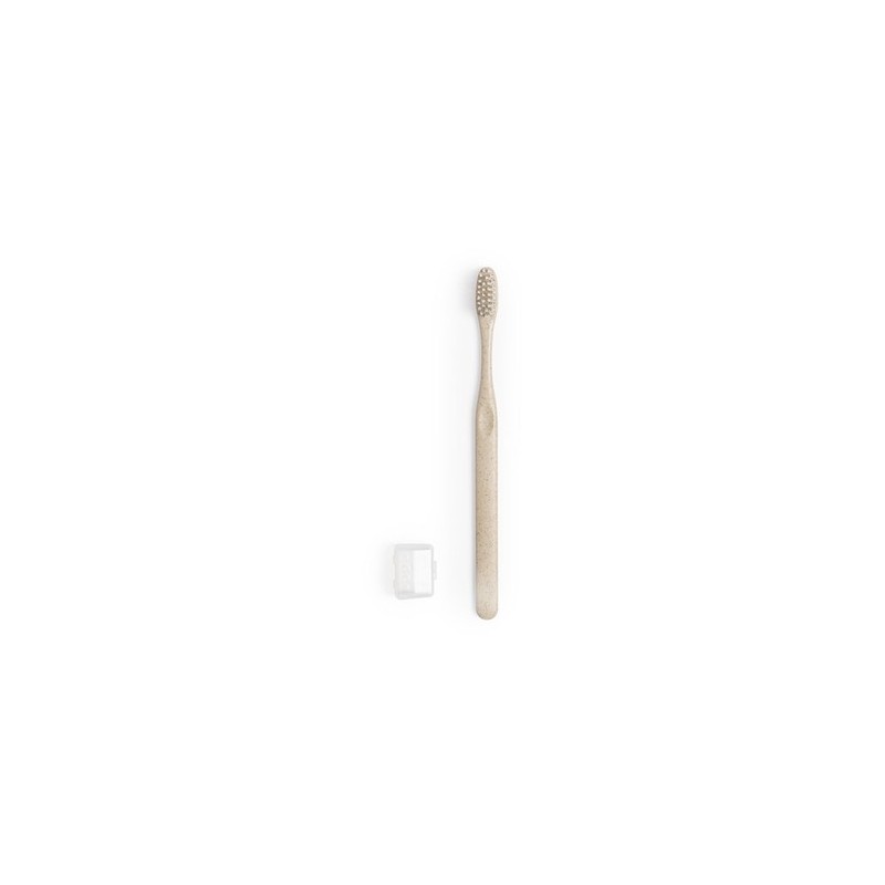 Brosse à dents  personnalisée pratique pas cher - Cleidol Matières : polypropylène (PP) Couleurs : naturel cadeau entreprise pas