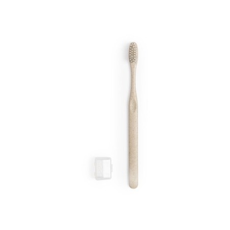Brosse à dents  personnalisée pratique pas cher - Cleidol Matières : polypropylène (PP) Couleurs : naturel cadeau entreprise pas