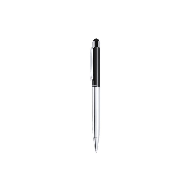 Stylet Bille Personnalisé Publicitaire Yago Matières : métal Couleurs : noir personnalisation rapide en France