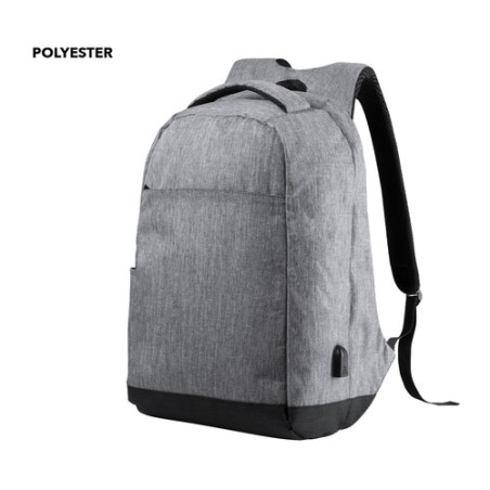 Sac à Dos Antivol Personnalisé Sécurisé Vectom Matières : polyester Couleurs : noir goodies publicitaire événementiel