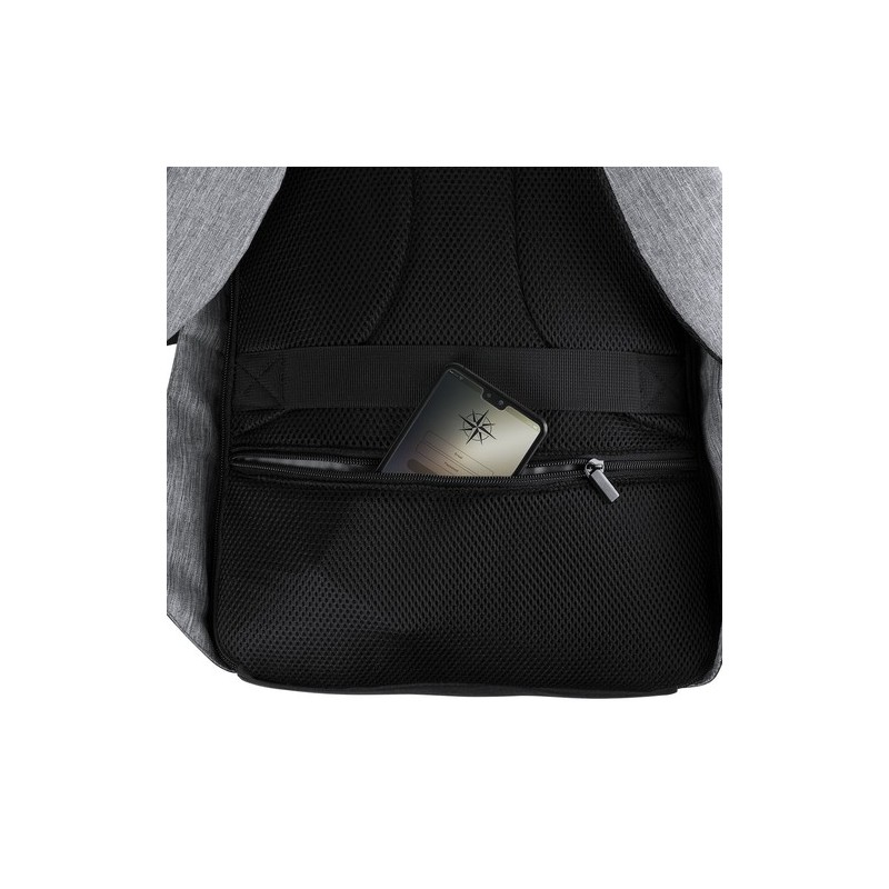 Sac à Dos Antivol Personnalisé Sécurisé Vectom Matières : polyester Couleurs : noir goodies entreprise design