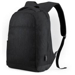 Sac à Dos Antivol Personnalisé Sécurisé Vectom Matières : polyester Couleurs : noir livraison express 24h 48h