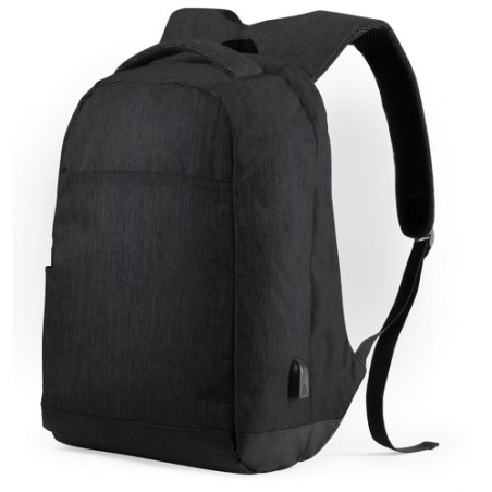 Sac à Dos Antivol Personnalisé Sécurisé Vectom Matières : polyester Couleurs : noir livraison express 24h 48h
