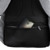 Sac à Dos Antivol Personnalisé Sécurisé Vectom Matières : polyester Couleurs : gris impression logo haute qualité