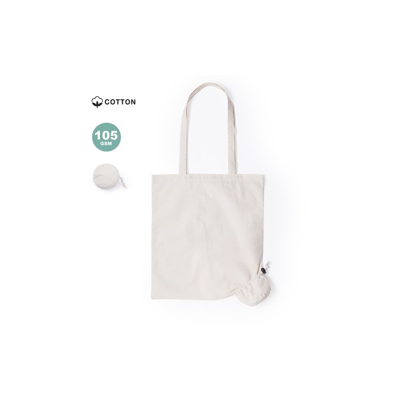 Sac Éco-Responsable Pliable - Helakel, Cadeau d'Entreprise Matières : coton