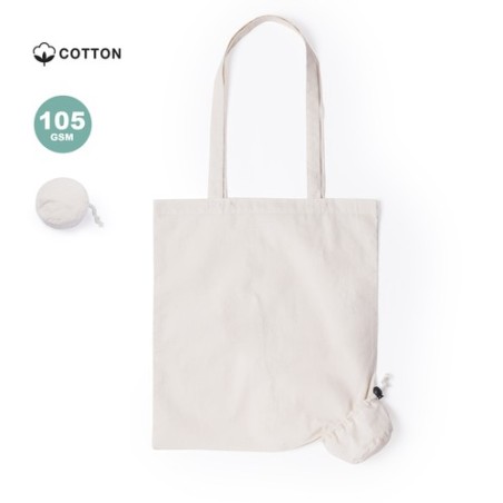 Sac Éco-Responsable Pliable - Helakel, Cadeau d'Entreprise Matières : coton