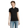 Polo polycoton personnalisé pour femme - PRIME Matières : PET Taille textile : M Couleurs : noir cadeau entreprise pas cher