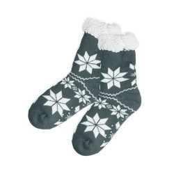 Chaussettes Uniques Publicitaires Camiz Matières : polyester Couleurs : rouge cadeau collaborateur premium