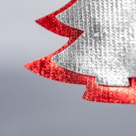 Ornements de Noël Personnalisés Éco-responsables Set Rimol Matières : polyester objet promotionnel éco-responsable