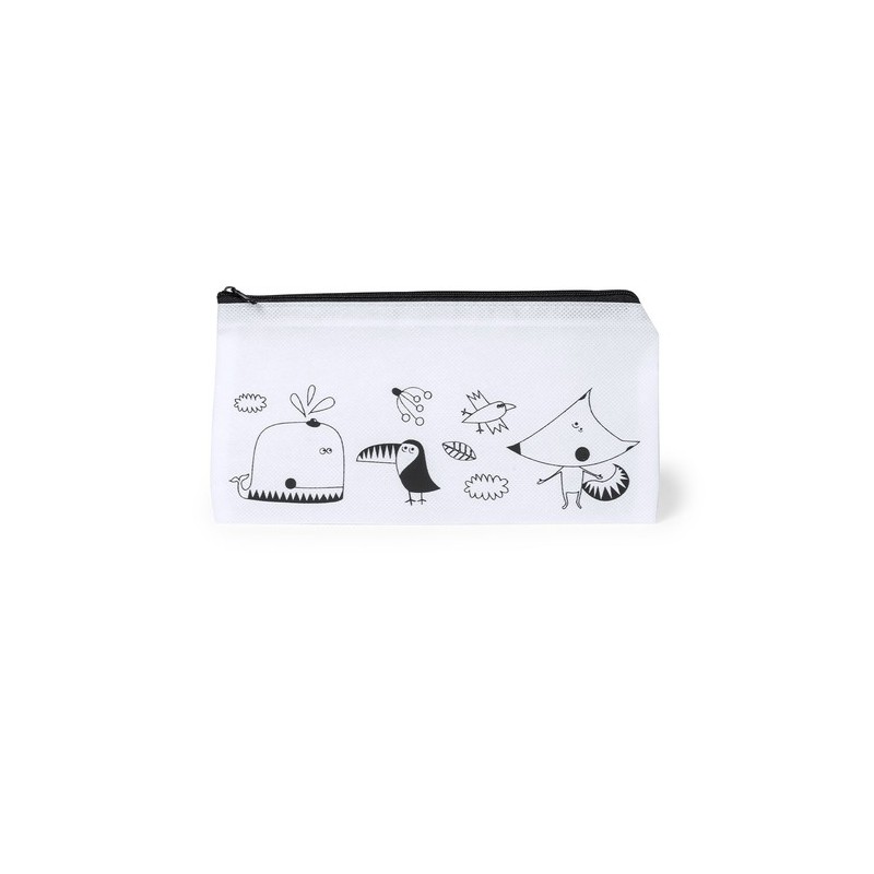 Trousse Personnalisée Idéale pour le Coloriage - Skinga Matières : polypropylène (PP) Couleurs : blanc