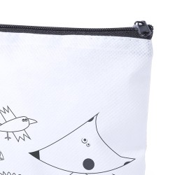 Trousse Personnalisée Idéale pour le Coloriage - Skinga Matières : polypropylène (PP) Couleurs : blanc 2