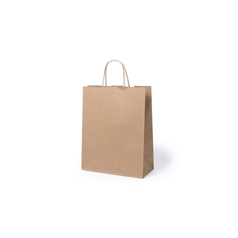 Sac en Papier Éco-responsable Idéal pour Objets Publicitaires - Loiles Matières : papier recyclé personnalisable avec votre logo