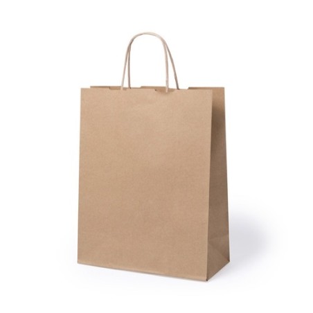 Sac en Papier Éco-responsable Idéal pour Objets Publicitaires - Loiles Matières : papier recyclé personnalisable avec votre logo