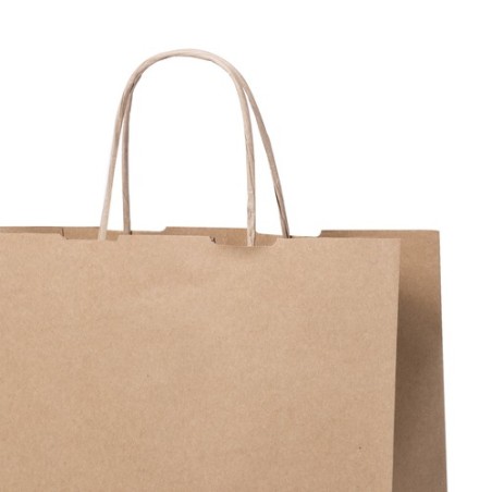 Sac en Papier Éco-responsable Idéal pour Objets Publicitaires - Loiles Matières : papier recyclé cadeau entreprise pas cher