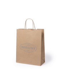 Sac en Papier Éco-responsable Idéal pour Objets Publicitaires - Loiles Matières : papier recyclé impression haute définition