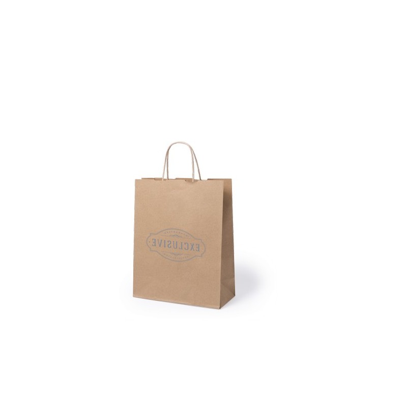 Sac en Papier Éco-responsable Idéal pour Objets Publicitaires - Loiles Matières : papier recyclé impression haute définition