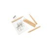 Set de coloriage personnalisé  Figgy - Goodies Matières : carton recyclé cadeau entreprise pas cher