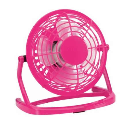 Mini ventilateur unique et publicitaire Miclox Couleurs : jaune personnalisable avec votre logo
