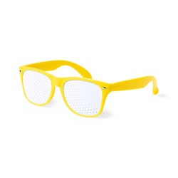 Lunettes Uniques Publicitaires Zamur Couleurs : jaune 2