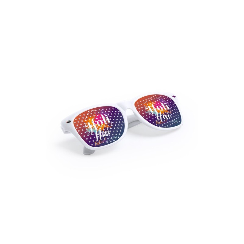 Lunettes Uniques Publicitaires Zamur Couleurs : jaune cadeau client original