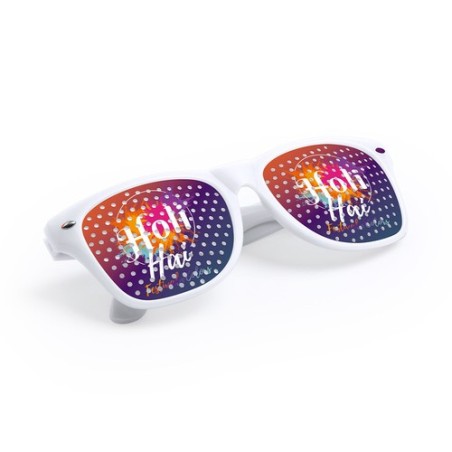 Lunettes Uniques Publicitaires Zamur Couleurs : jaune cadeau client original