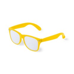 Lunettes Uniques Publicitaires Zamur Couleurs : rouge objet promotionnel éco-responsable