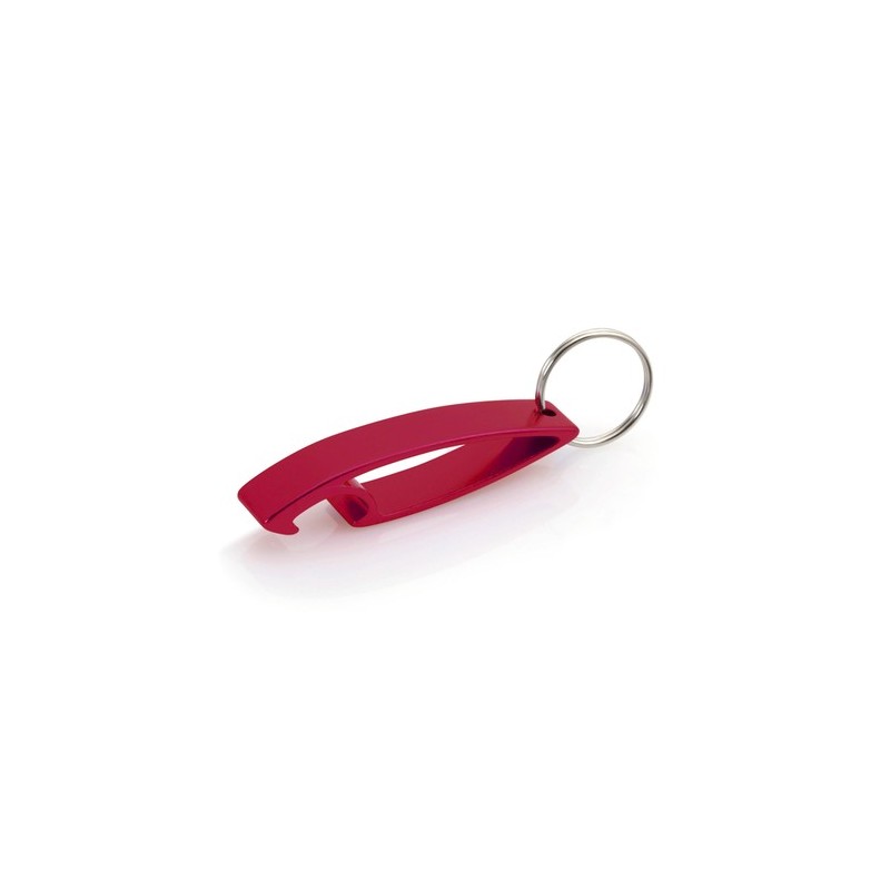 Porte-Clés Ouvre Bouteille Personnalisé Samo Matières : aluminium Couleurs : rouge