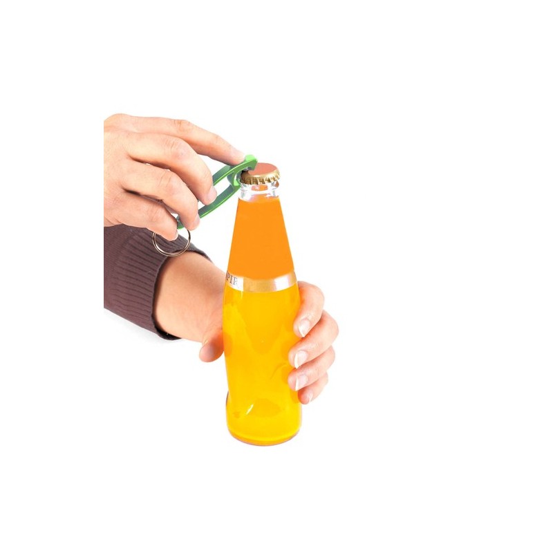 Porte-Clés Ouvre Bouteille Personnalisé Samo Matières : aluminium Couleurs : rouge objet promotionnel éco-responsable