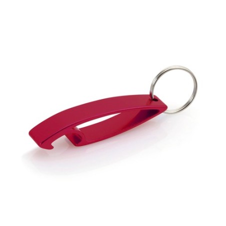 Porte-Clés Ouvre Bouteille Personnalisé Samo Matières : aluminium Couleurs : argenté objet publicitaire robuste