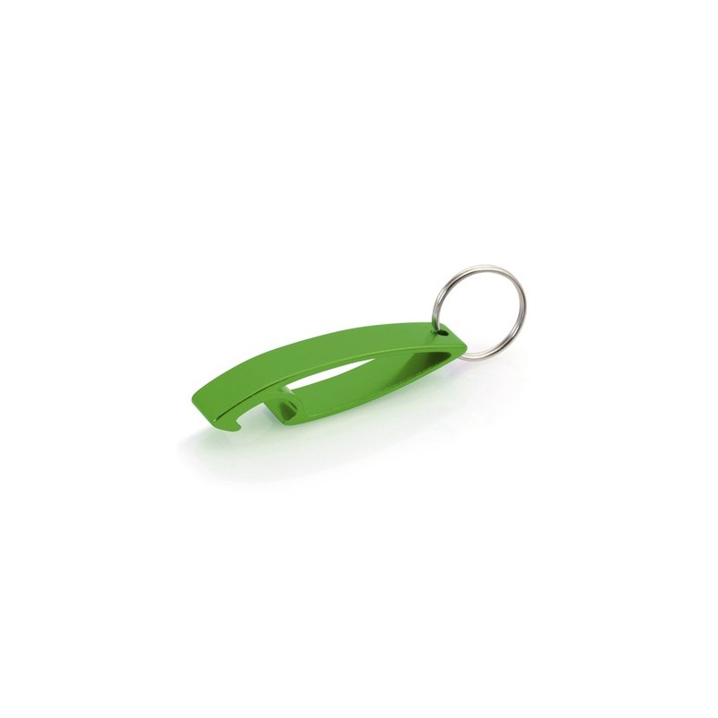 Porte-Clés Ouvre Bouteille Personnalisé Samo Matières : aluminium Couleurs : argenté cadeau collaborateur premium